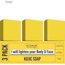 Kojic Soap Daily Brightening Bar 3PCS-image-10