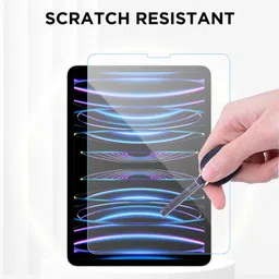 Robustrion Tempered Glass for iPad Air 4th 5th Generation/iPad Pro 11 inch 2022/2021/2020/2018 Screen Protector Guard - Pack of 1 image 5