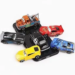 basha mall Mini Metal Die Cast Carr Set of 6 image 3