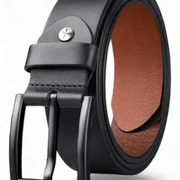 zaphod Men Formal, Casual, Party Black Genuine Leather Belt-picture-40