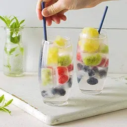 narv Ice Cube Trays with Silicone Bottom – Quick Release, Dishwasher Safe Blue, Green Silicone Ice Cube Tray image 2