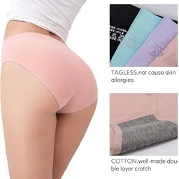 culture flossy Pack of 5 Women Hipster Multicolor Panty image 2