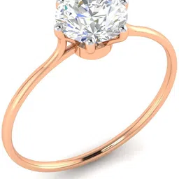 avsar Kalpita 14kt Cubic Zirconia Rose Gold ring image 3