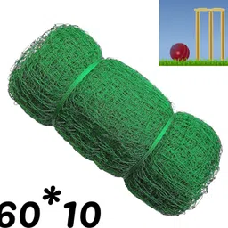 Heavy-Duty Cricket Training Net – UV-Resistant Nylon for Outdoor Use (60*10 Ft) Cricket Net-image-96
