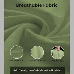 navkanj Men Solid Pure Cotton Straight Kurta image 4