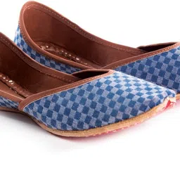 azzra Women's Leather Juttis Bite and Pinch Free Jutis for Women Casuals For Women-picture-33