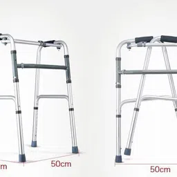 glorifiedortho Walker Folding Adjustable Imported Premium Light Weight Walking Stick image 5