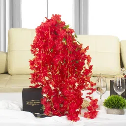Red Westeria Artificial Flower-image-81