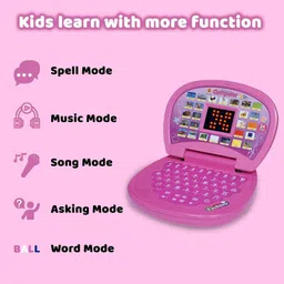 kinegic Educational Learning Kids Laptop With LED Display & Music - 2011 image 3