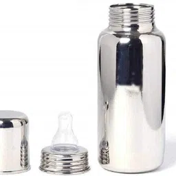 ooom 304 Stainless Steel Baby Feeding Bottle for Kids - 250 ml image 1
