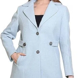 comfy sparrow WOOL BLEND Coat For Women image 5