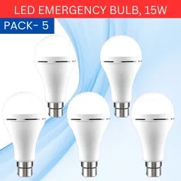 frony 15W Rechargeable Inverter LED Bulb with Upto 4H.Power Cut Lighting Pack of_5C264 4 hrs Bulb Emergency Light-picture-35