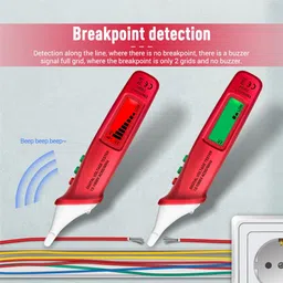 uptodateprouducts Non-contact Electric Sensor Tester Pen Digital Intelligent AC Voltage Meter 12V-1000V Voltmeter Buzzer Detector Digital Voltage Tester image 4