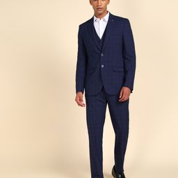 raymond Men 3 PC Suit Checkered Suit-picture-3