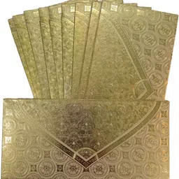 vanya creations Designer 3 Fold Shagun Envelopes Taj Design Print for Gifting Money Wedding Envelopes image 1