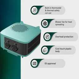 harisha Insta Comfort Heater 2000 Watts Heat Convector With Adjustable Thermostats Radiant Room Heater image 3