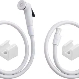 kitchenhub Health Faucet Milky Set of 2 Faucet Set-picture-14