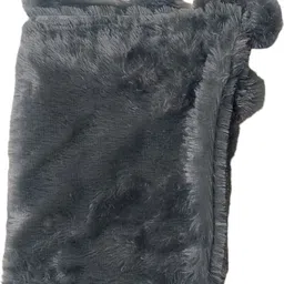 clotheinghub Woven Wool Blend Women Grey Stole image 3