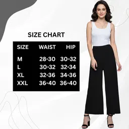 ak shamshahid garments Pack of 5 Regular Fit Palazzos For Casual Wear | Everyday Wear Women Pyjama image 5