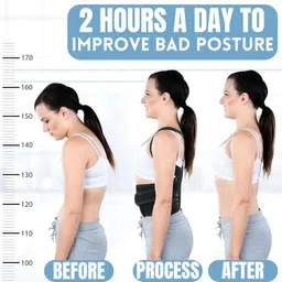 afcycare Posture Corrector Belt for Unisex for Back Pain & Support Posture Corrector image 3