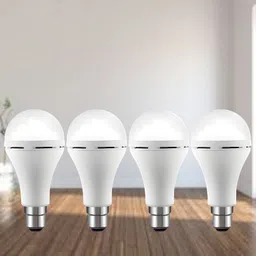 guggu Emergency 15W Inverter LED Bulb with 1200mAh Rechargeable Battery Pack of 4 L395 4 hrs Bulb Emergency Light-picture-11