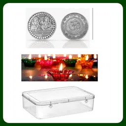 Gift Box-2Coin 12Diya-N1304 Plastic Gift Box-image-22