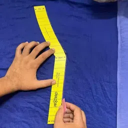 qroof Curves Measuring Set – Arm, Leg & Full Rulers for Tailoring & Pattern Drafting image 3