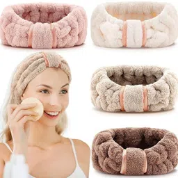 kira Microfiber Headbands Spa Facial Headbands Makeup Head bands Makeup Headband-picture-28