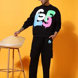 Graphic Print Men Track Suit-image-59