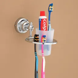 plantex Stainless Steel 304 Grade Towel Rack with Skyllo Bathroom Accessories Set-5pcs Silver Towel Holder image 4