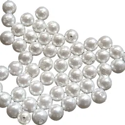 hglass 6mm White 500Pcs Pearl Bead For Home Decoration,Making Dresses image 3