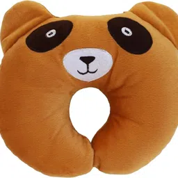 Cotton Baby Pillow Pack of 1 Animals BABY SEED PILLOW, Pillow for Newborn Baby-Round Head Shaping Pillow, 0-12 Months-image-4