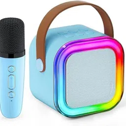 webdeals K12 Wireless Bluetooth Speaker With Wireless Mic K12 / s8 5 W Bluetooth Home Audio Speaker image 2