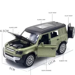 sagar enterprises Land Rover Defender 1.36 Diecast Model With Openable Door and Bonnet For Kids-picture-25