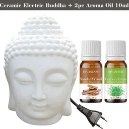 divasense Buddha Electric Night Lamp Sandalwood, Lemongrass Aroma Oil, Diffuser Set-picture-12
