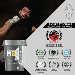 muscleblaze Biozyme Iso-Zero, Low Carb Isolate, 27 g Per Scoop Whey Protein image 5