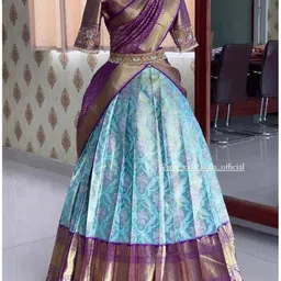 zarrafashion Self Design Semi Stitched Lehenga Choli-picture-21