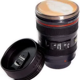 saloni marts Camera Lens Plastic, Stainless Steel Coffee Mug-picture-45
