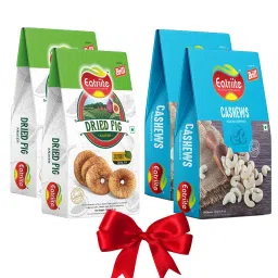 Eatriite Anjeer (FIG) Jumbo & Cashew W240 Pack Of 4 Figs, Cashews (4 x 200 g)-picture-14