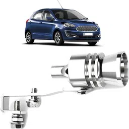 brothertwo Turbo Sound Changer Aluminium Alloy Whistle Compatible with Ford Figo 2018 Car Silencer image 1