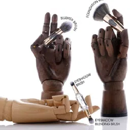 love nature cosemetika Blending Eye Shadow & Foundation Brush|4 IN 1 image 3