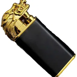 az products Classy (Pack of 1) Windproof Magic Double Flame Cigarette Luminous Cigar Torch Lighters Pocket Lighter-picture-12