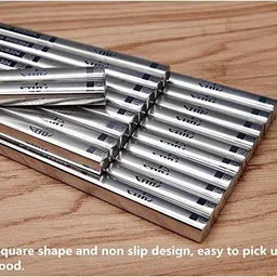 rianz Eating Stainless Steel Chinese, Japanese Chopstick-picture-33