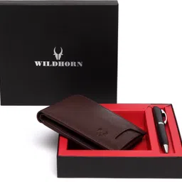 wildhorn Men Casual Brown Genuine Leather Wallet - Mini-picture-13