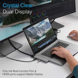 Artek 113 7 in 2 USBC Thunderbolt 3.0 for MacBook Pro 2016-2021 & MacBook Air 2018-2021,M1 USB Hub image 3