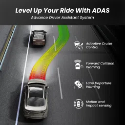 IZI Drive Plus 4K and 5MP Dash Camera with Advanced Parking Mode (Black) image 5