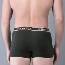 dollar bigboss Pack of 2 Combed Cotton Double Pouch Support Solid Men Trunk image 3