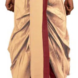 Larwa Solid Men Dhoti image 4