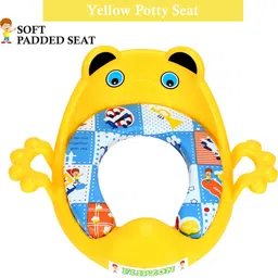 flipzon Baby Cushioned Potty Seat, Toilet Comfortable Seat with Handle Potty Seat image 2