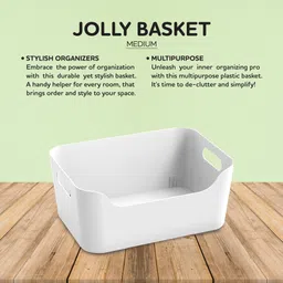 kolorr Plastic Jolly Basket Storage Basket image 4